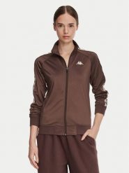 Kappa Bluza 222 Banda Wanniston Slim 301PSC0 Brązowy Regular Fit. Brązowe bluzy damskie Kappa, l, bez wzorów, z syntetyku, bez kaptura. Za 179.99 zł.