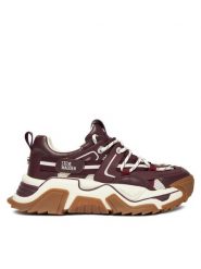 Steve Madden Sneakersy Kingdom 2 SM11004870 Bordowy. Czerwone obuwie sportowe damskie Steve Madden, ze skóry, bez zapięcia. Za 419.99 zł.
