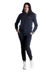 Bluza z kaptur na co dzień na siłownię. Szare bluzy damskie LEONE 1947 APPAREL, s, bez wzorów, z dresówki, bez kaptura. Za 252.56 zł.