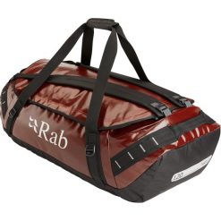 Torba podróżna Rab Expedition Kitbag II 120 - red clay. Czerwone torby podróżne RAB, bez wzorów. Za 548.99 zł.