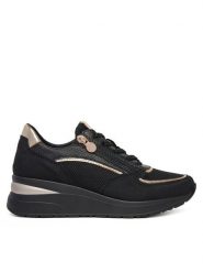 Clara Barson Sneakersy WS2P260-03 Czarny. Czarne obuwie sportowe damskie Clara Barson, z materiału, bez zapięcia. Za 109.99 zł.