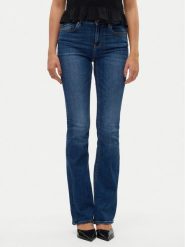 Vero Moda Jeansy Flash 10310511 Granatowy Flared Fit. Niebieskie jeansy damskie Vero Moda. Za 199.99 zł.
