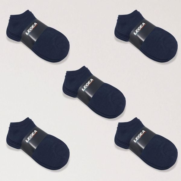 Techniczne skarpety treningowe Ghost - 25 par niebieskie. Białe obuwie sportowe damskie LEGEA, bez wzorów, z elastanu. Za 86.00 zł.