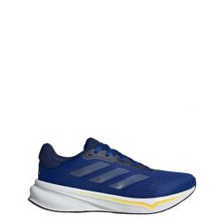 Buty Response. Niebieskie obuwie sportowe treningowe Adidas, z materiału, do biegania. Za 291.00 zł.