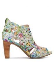 Laura Vita Sandały Albane 48 Kolorowy. Sandały damskie LAURA VITA, bez wzorów, ze skóry, bez obcasa, na słupku, bez zapięcia. Za 529.99 zł.