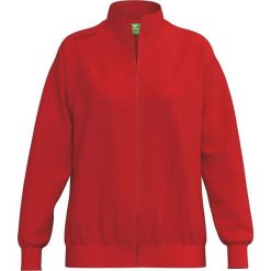 Bluza damska Erima TS. Czerwone bluzy damskie Erima, m, bez wzorów, z bawełny, bez kaptura. Za 232.50 zł.