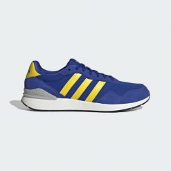 Buty Run 60s 4.0. Niebieskie obuwie sportowe damskie Adidas, bez zapięcia, na fitness i siłownię. Za 279.00 zł.