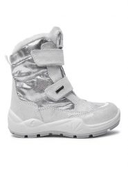 Primigi Śniegowce 6882500 M GORE-TEX Srebrny. Szare kozaki dziewczęce Primigi, bez wzorów, z gore-texu, bez obcasa, bez zapięcia. Za 459.99 zł.