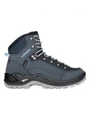 LOWA Skórzane buty turystyczne "Renegade GTX Mid Ws" w kolorze granatowym rozmiar: 39,5. Niebieskie obuwie trekkingowe damskie Lowa, z gore-texu, bez zapięcia. Za 782.99 zł.