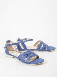 Zapato Skórzane sandały w kolorze fioletowym rozmiar: 38. Różowe sandały damskie Zapato, bez wzorów, z otwartym noskiem, bez obcasa, bez zapięcia. Za 136.45 zł.