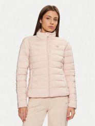 Guess Kurtka puchowa V4YL04 WF3X0 Różowy Regular Fit. Czerwone kurtki damskie Guess, xs, z aplikacjami, z puchu, bez kaptura. Za 599.99 zł.