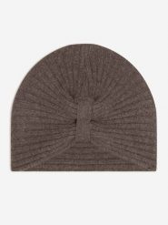 AUTHENTIC CASHMERE Kaszmirowa czapka "Petre" w kolorze brązowym rozmiar: onesize. Brązowe czapki damskie AUTHENTIC CASHMERE, bez wzorów, z kaszmiru. Za 143.99 zł.