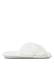 DeeZee Kapcie HHS-22JG-1006 Biały. Białe kapcie damskie DeeZee, z materiału. Za 49.99 zł.