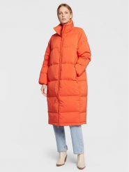 Calvin Klein Płaszcz zimowy Seamless Lofty K20K204691 Pomarańczowy Regular Fit. Brązowe kurtki damskie Calvin Klein, na zimę, l, bez wzorów, z syntetyku, bez kaptura. Za 1,799.00 zł.