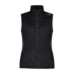 Damska kurtka bez rękawów CMP. Brązowe kurtki sportowe damskie CMP, na zimę, bez wzorów, z puchu, bez kaptura. Za 436.80 zł.