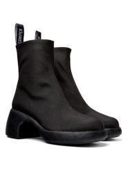 Camper Botki w kolorze czarnym rozmiar: 37. Czarne botki damskie Camper, eleganckie, bez obcasa, bez zapięcia. Za 371.59 zł.