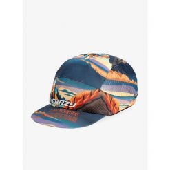 Czapka z daszkiem do biegania Crazy Pacman Cap Run - poster. Niebieskie czapki z daszkiem damskie Crazy, bez wzorów. Za 161.99 zł.