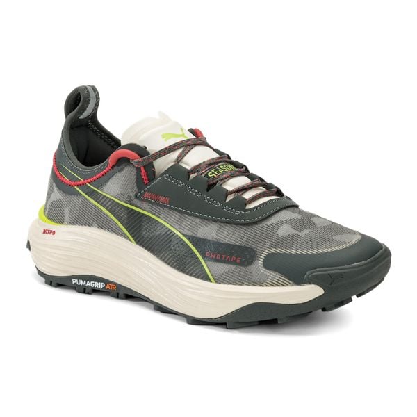 Buty do biegania damskie PUMA Voyage Nitro 3. Szare obuwie sportowe damskie Puma, bez zapięcia, do biegania. Za 529.99 zł.