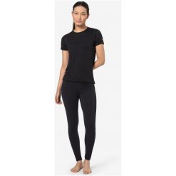 Spodnie termoaktywne damskie SUPER.NATURAL Arctic 230 Tight. Czarne spodnie sportowe damskie super.natural, na zimę, m, bez wzorów, z elastanu, narciarskie. Za 379.49 zł.