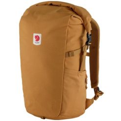 Plecak Ulvö Rolltop 30 - żółty. Żółte plecaki Fjällräven, bez wzorów. Za 667.99 zł.
