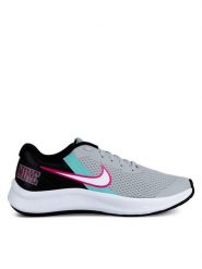Nike Sneakersy DD1144-001 Szary. Szare buty sportowe dziewczęce Nike, bez wzorów, z materiału, bez zapięcia. Za 219.99 zł.