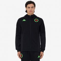 Kurtka Mequo Red Star FC 2025/26. Czarne kurtki sportowe damskie Kappa, s, bez wzorów, z materiału, bez kaptura. Za 416.35 zł.