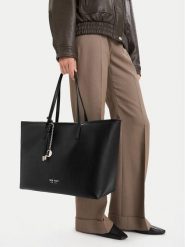 Nine West Torebka CEO-SILK AVENUE-LDA8889 Czarny. Czarne shopper bag Nine West, bez wzorów, ze skóry, bez dodatków. Za 279.99 zł.