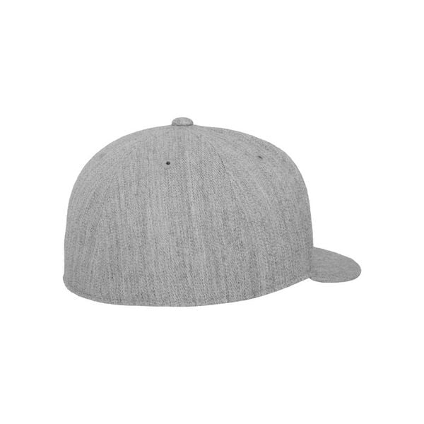Czapka Flexfit premium 210. Szare czapki damskie FLEXFIT, bez wzorów, z elastanu. Za 88.90 zł.