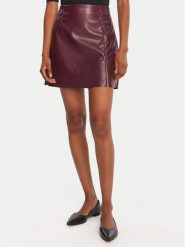 Vero Moda Spódnica z imitacji skóry Nelly 10322469 Fioletowy Regular Fit. Fioletowe spódnice damskie Vero Moda, l, bez wzorów, ze skóry. Za 119.99 zł.