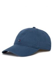 Tommy Hilfiger Czapka z daszkiem Flag Soft 6 Panel Cap AM0AM14099 Niebieski. Niebieskie czapki z daszkiem damskie Tommy Hilfiger, bez wzorów, z bawełny. Za 169.99 zł.