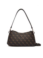 Guess Torebka Noelle II Mini HWQG96 72730 Brązowy. Brązowe torebki klasyczne damskie Guess, ze skóry, bez dodatków. Za 589.99 zł.