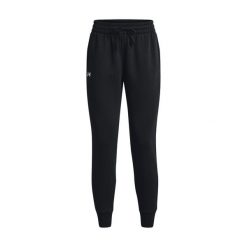 Spodnie sportowe damskie Under Armour Ua Rival Fleece Jogger. Białe spodnie sportowe damskie Under Armour, uniwersalny, bez wzorów, z bawełny, na fitness i siłownię. Za 341.00 zł.