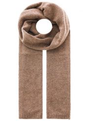 Zwillingsherz Kaszmirowy szal w kolorze jasnobrązowym - 180 x 28 cm rozmiar: onesize. Brązowe szaliki damskie Zwillingsherz, bez wzorów, z kaszmiru. Za 188.85 zł.