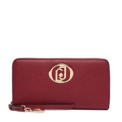 Portfel Liu Jo. Czerwone portfele damskie Liu Jo, bez wzorów. Za 339.99 zł.