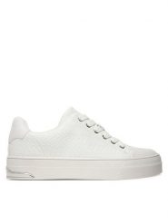DKNY Sneakersy York K1624736 Biały. Białe obuwie sportowe damskie DKNY, ze skóry, bez zapięcia. Za 529.99 zł.