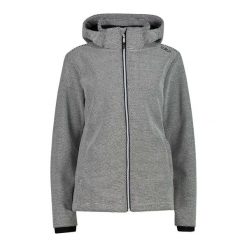 Damska kurtka z kapturem zapinana na zamek CMP. Czarne kurtki damskie CMP, bez wzorów, z puchu, z kapturem. Za 480.55 zł.