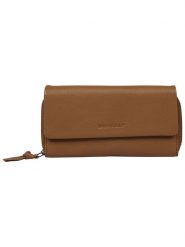 Burkely Skórzany portfel "Lush Lucy" w kolorze jasnobrązowym - 18 x 11 x 5 cm rozmiar: onesize. Brązowe portfele damskie Burkely, bez wzorów, z materiału. Za 130.99 zł.