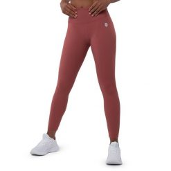 Legginsy sportowe ze średnim stanem Fitness Siroko Success. Brązowe legginsy damskie SIROKO, z nylonu, na fitness i siłownię. W wyprzedaży za 90.95 zł.