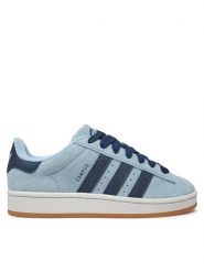 Adidas Sneakersy Campus 00s JH7277 Niebieski. Niebieskie obuwie sportowe damskie Adidas, ze skóry, bez zapięcia. Za 319.99 zł.