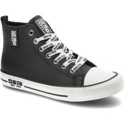 Czarne Trampki Big Star Damskie Ocieplane Buty. Czarne trampki damskie Big Star, z aplikacjami, z puchu, bez zapięcia. Za 159.00 zł.