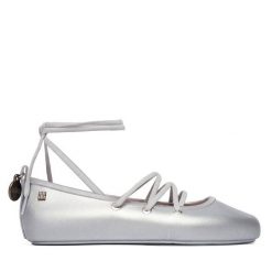 Baleriny Melissa. Szare balerinki damskie Melissa, bez wzorów. Za 398.99 zł.