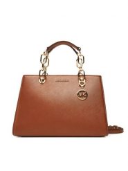 MICHAEL Michael Kors Torebka Cynthia 30S4GCYS2T Brązowy. Brązowe torebki klasyczne damskie MICHAEL Michael Kors, ze skóry, bez dodatków. Za 1,199.00 zł.