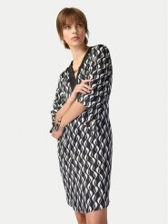 Joseph Ribkoff Sukienka koktajlowa 241141 Czarny Loose Fit. Czarne sukienki damskie Joseph Ribkoff, bez wzorów, z syntetyku, wizytowe, bez ramiączek. Za 509.99 zł.