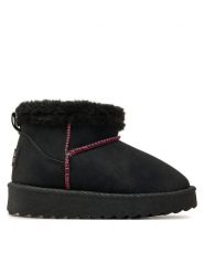Original Marines Śniegowce DEA0023FC Czarny. Czarne kozaki dziewczęce Original Marines, bez wzorów, ze skóry, bez obcasa, bez zapięcia. Za 199.99 zł.