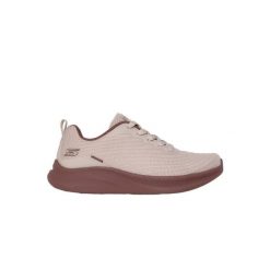 Buty SKECHERS BOBS MODA FLEX MELLOW DAWN Brązowy. Brązowe obuwie trekkingowe damskie Skechers, z syntetyku, bez zapięcia. Za 277.01 zł.
