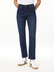 Scotch & Soda Dżinsy - Slim fit - w kolorze granatowym rozmiar: W29. Niebieskie jeansy damskie Scotch & Soda, z podwyższonym stanem. Za 188.85 zł.