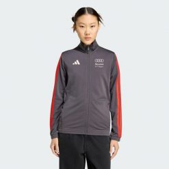 BLUZA DRESOWA AUDI REVOLUT F1 TEAM DNA. Czarne bluzy damskie Adidas, xs, bez wzorów, z bawełny, z kapturem. Za 259.00 zł.