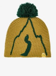 Czapka zimowa La Sportiva Dorado Beanie. Żółte czapki damskie La Sportiva, na zimę, bez wzorów, z materiału. Za 115.49 zł.