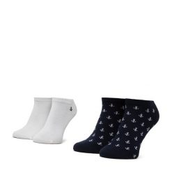 Skarpety krótkie Tom Tailor. Niebieskie skarpetki damskie Tom Tailor, bez wzorów. Za 24.99 zł.