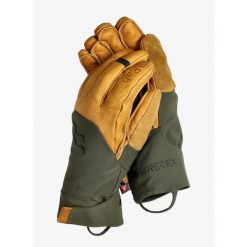 Rękawiczki skiturowe Rab Khroma Tour GTX Gloves. Brązowe rękawiczki damskie RAB, bez wzorów. Za 492.99 zł.